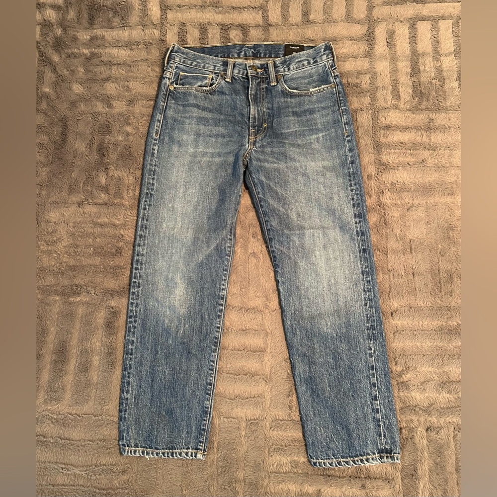 Vince Classic Blue Denim Jeans